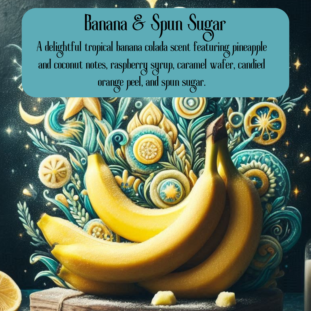 Banana & Spun Sugar