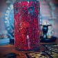 Tall Crackle Glass Wax Melter