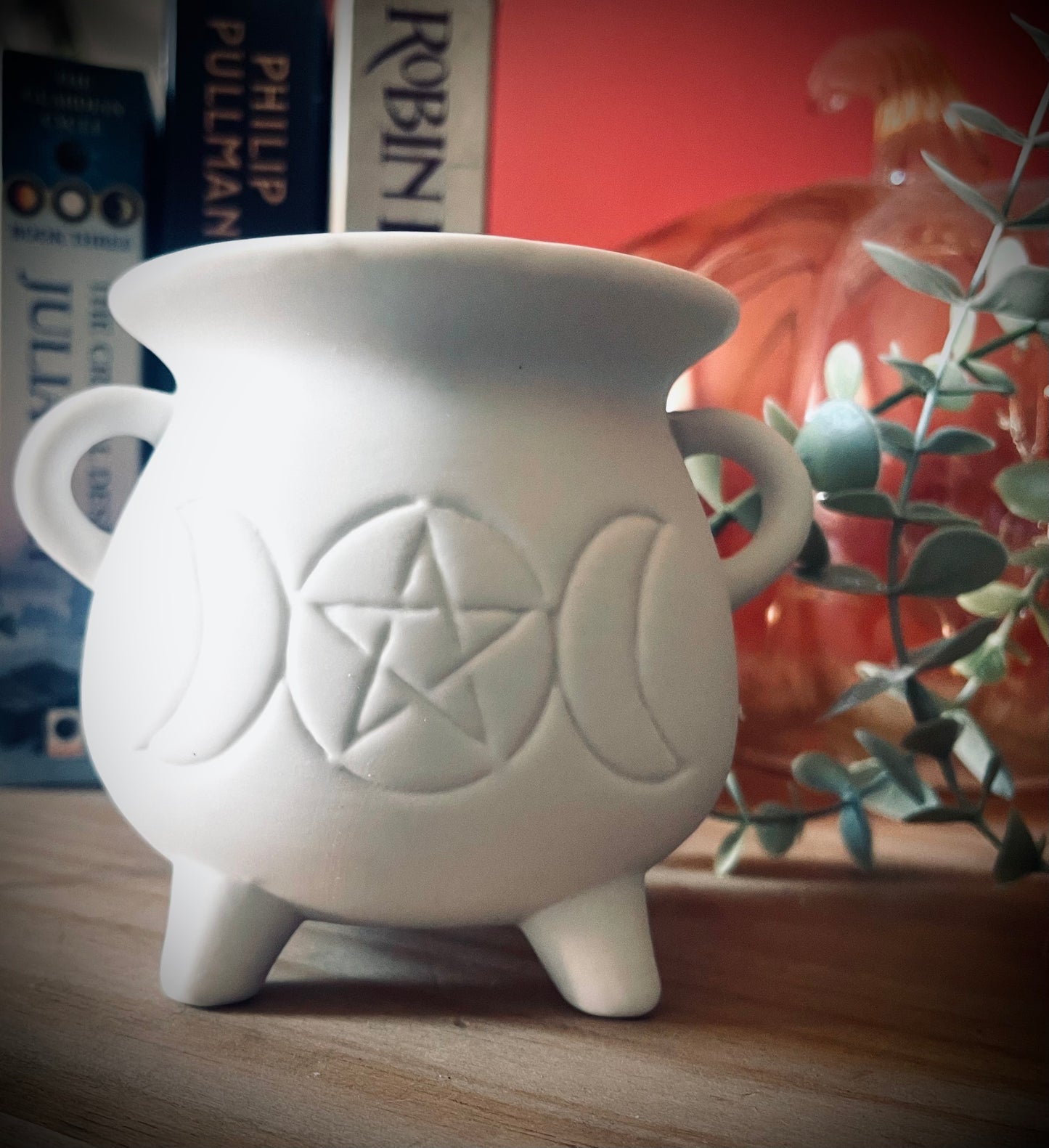 Ceramic Triple Moon Wax Melter